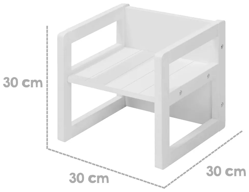 Sedia per bambini bianca – Roba