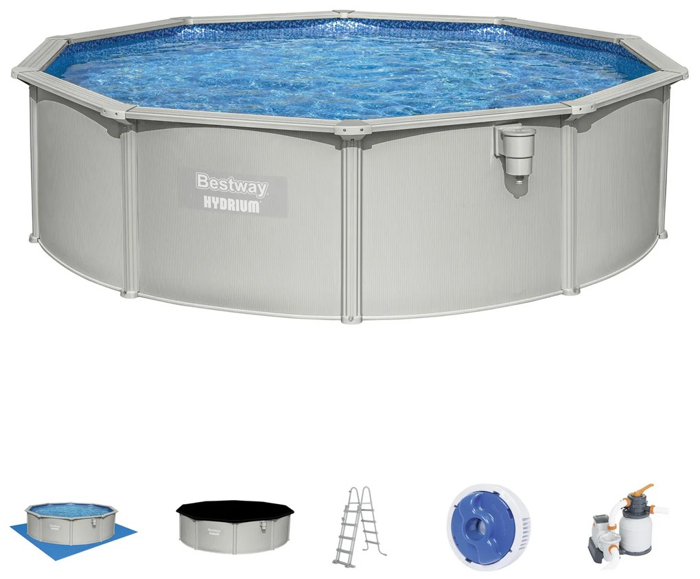 Piscina fuori terra rotonda 457x122 cm Hydrium Bestway