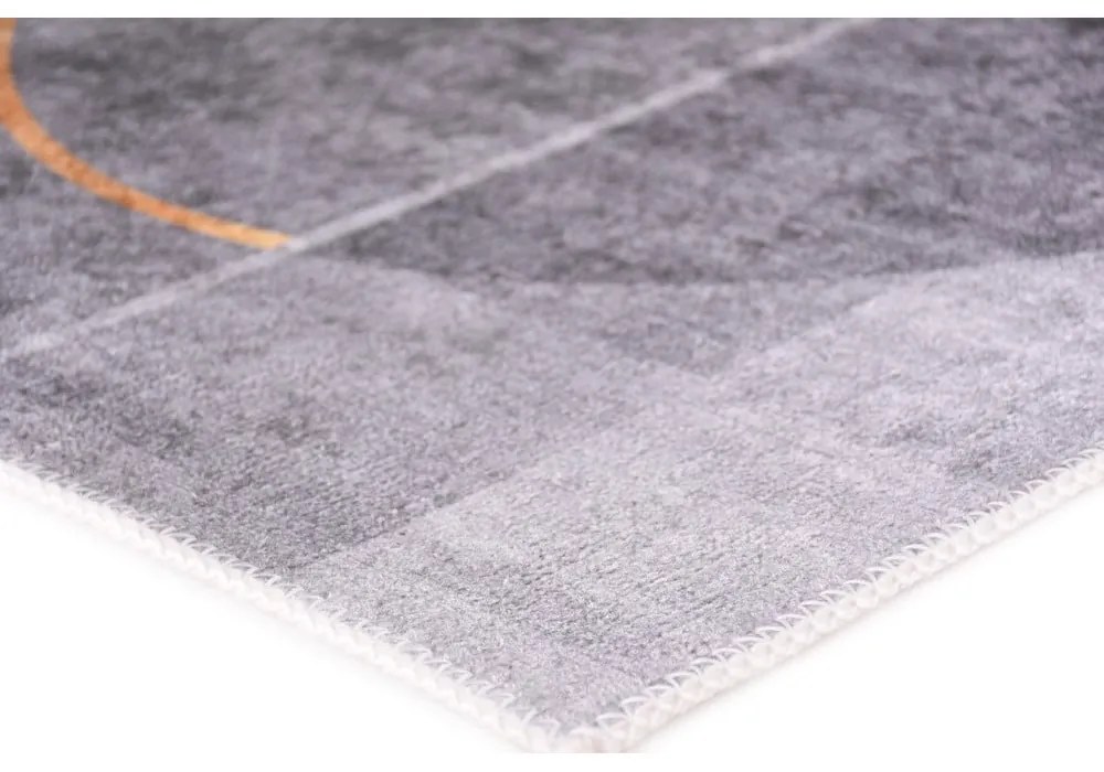 Tappeto lavabile grigio 160x230 cm - Vitaus
