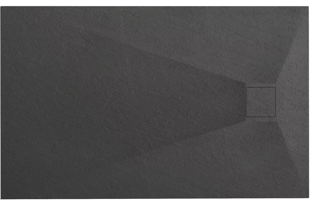 Piatto doccia Magnum Black 100x80