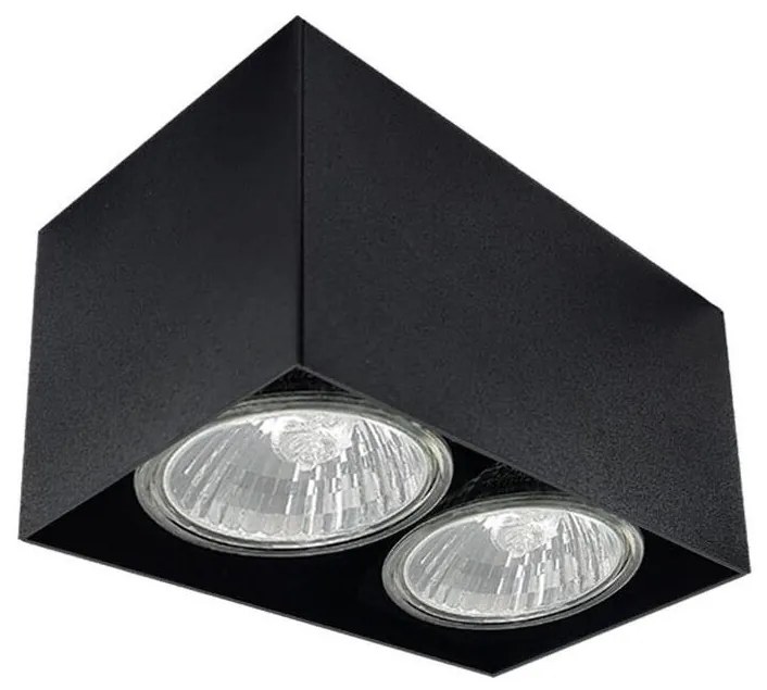 Brosline 1076 - Faretto CAGE 2xGU10/10W/230V nero