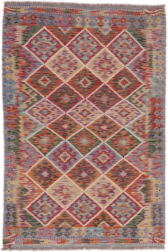 Kilim Tappeto orientale 130x190 (Afghanistan) Tessuto A Mano
