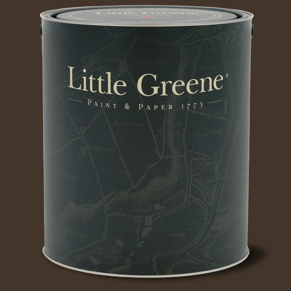 Little Greene Intelligent Satinwood Archive Colours - Middle Brown 48 - 1l