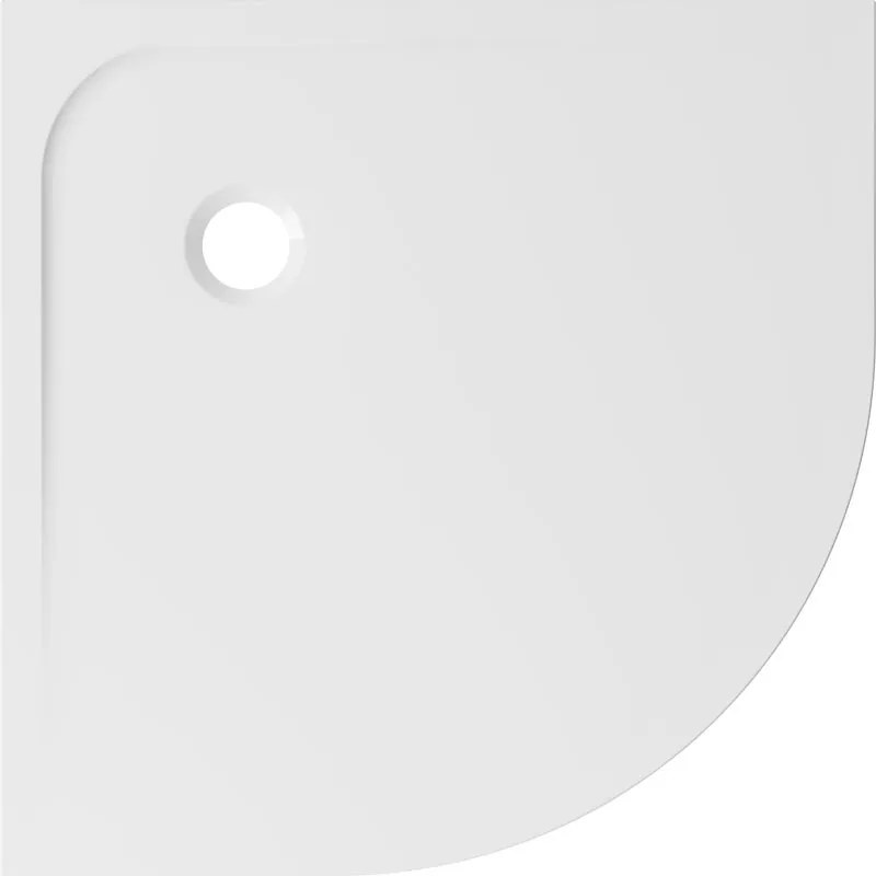 Piatto doccia SENSEA in composito minerale di resina gelificata EASY V3 bianco L 80 x L 80 x H 2.7 cm opaco