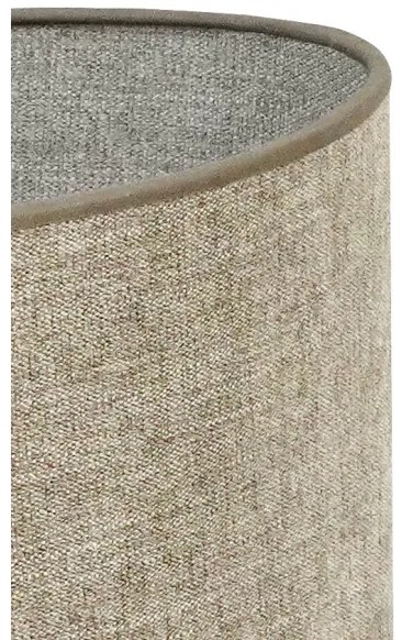 Duolla - Lampada da tavolo OVAL 1xE27/15W/230V diametro 30 cm marrone