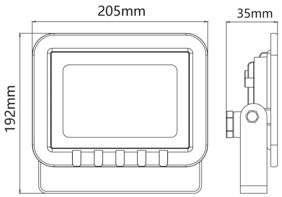 Riflettore a LED LED/50W/230V