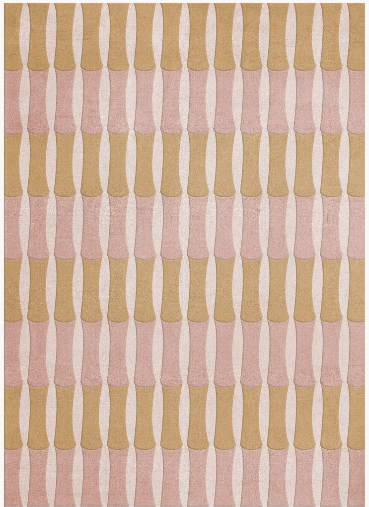 Tappeto in lana tessuto a mano Forest