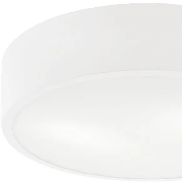 Plafoniera DANTE 1xE27/60W/230V diametro 26 cm bianco