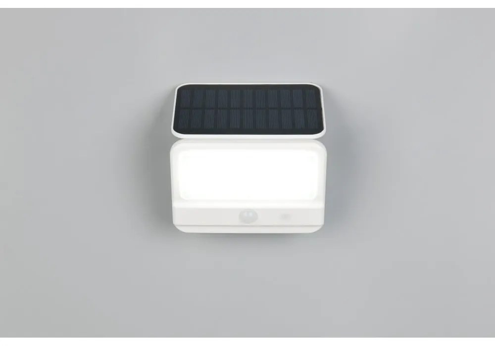 Illuminazione esterna LED con alimentazione a pannelli solari da parete (altezza totale 9 cm) Viamao – Reality