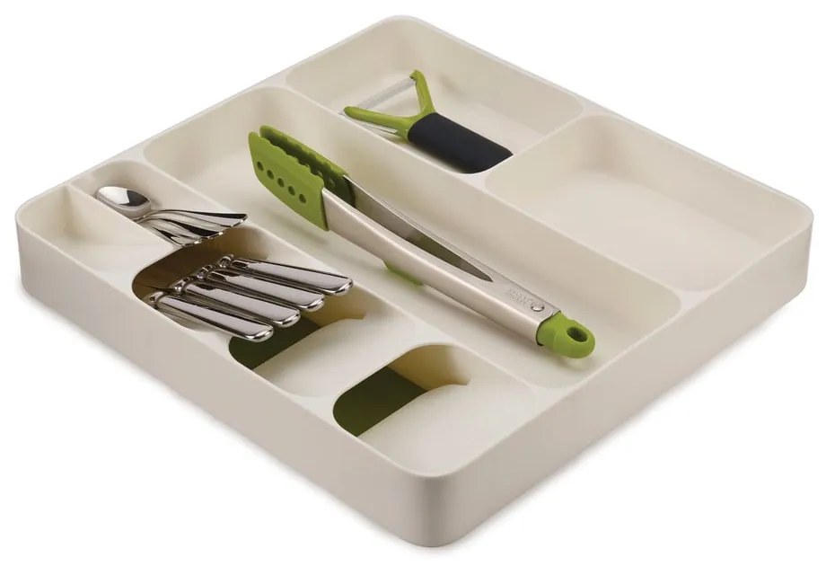 Organizzatore per cassetti bianco e verde DrawerStore DrawerStore™ - Joseph Joseph