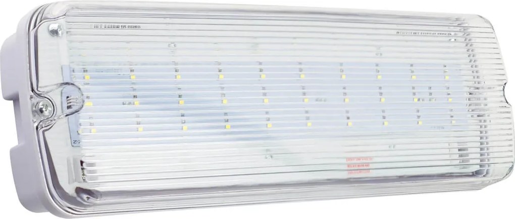 Lampada Emergenza LED S.E. da Soffitto o Parete IP65 - Serie Lux Colore Bianco Freddo 6.000K