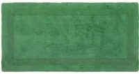 Tappeto bagno 60x110 cm in cotone verde