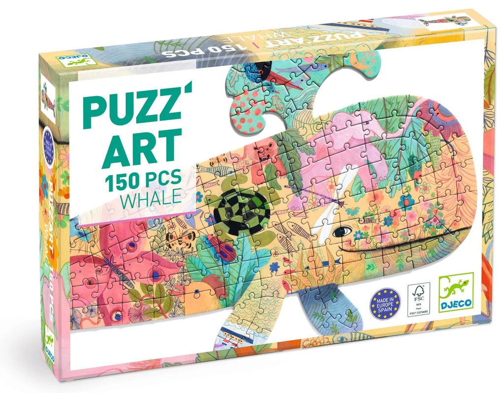 Puzz'Art - balena - 150 pezzi