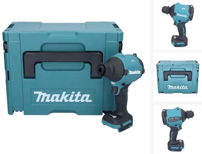DAS180ZJ Soffiatore a batteria 18V Brushless + scatola Makpac - senza batteria, senza caricabatterie - Makita