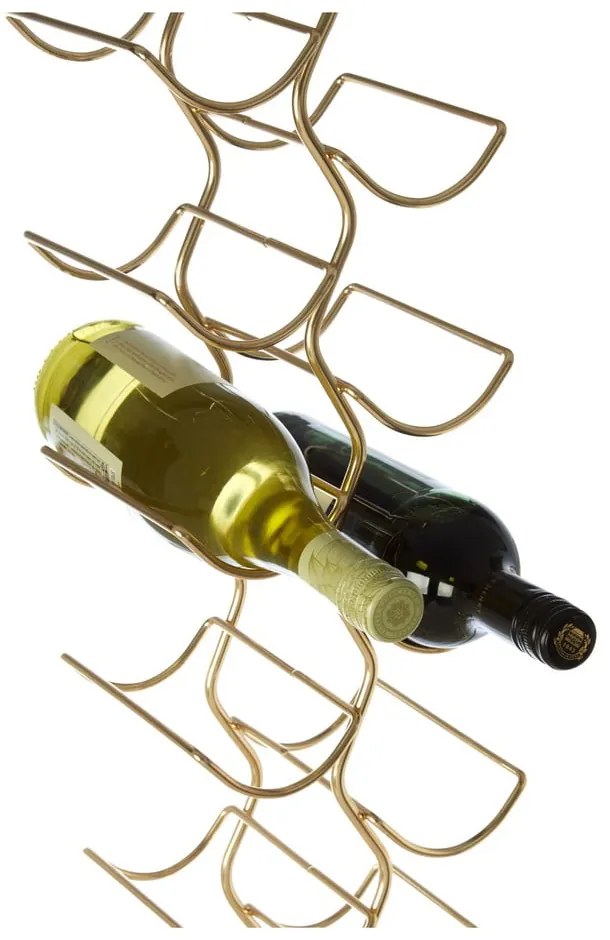 Portabottiglie in metallo color oro 12 bottiglie Wren - Premier Housewares
