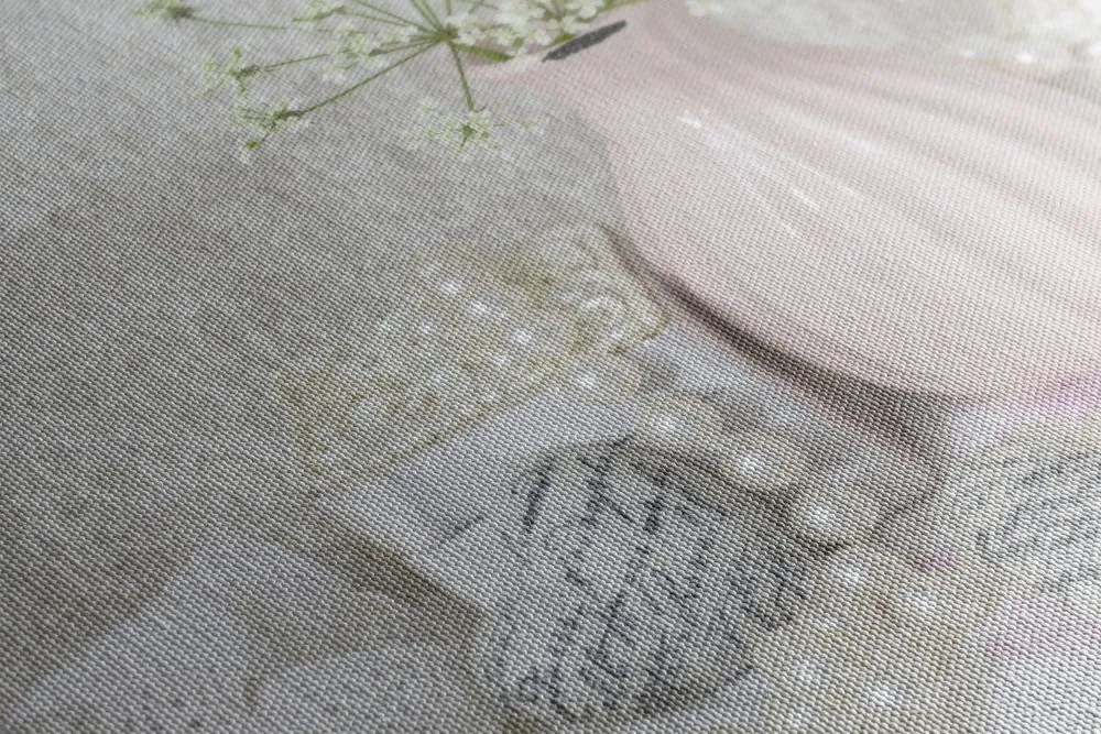 Stampa su tela – Natura morta Shabby Chic di lusso