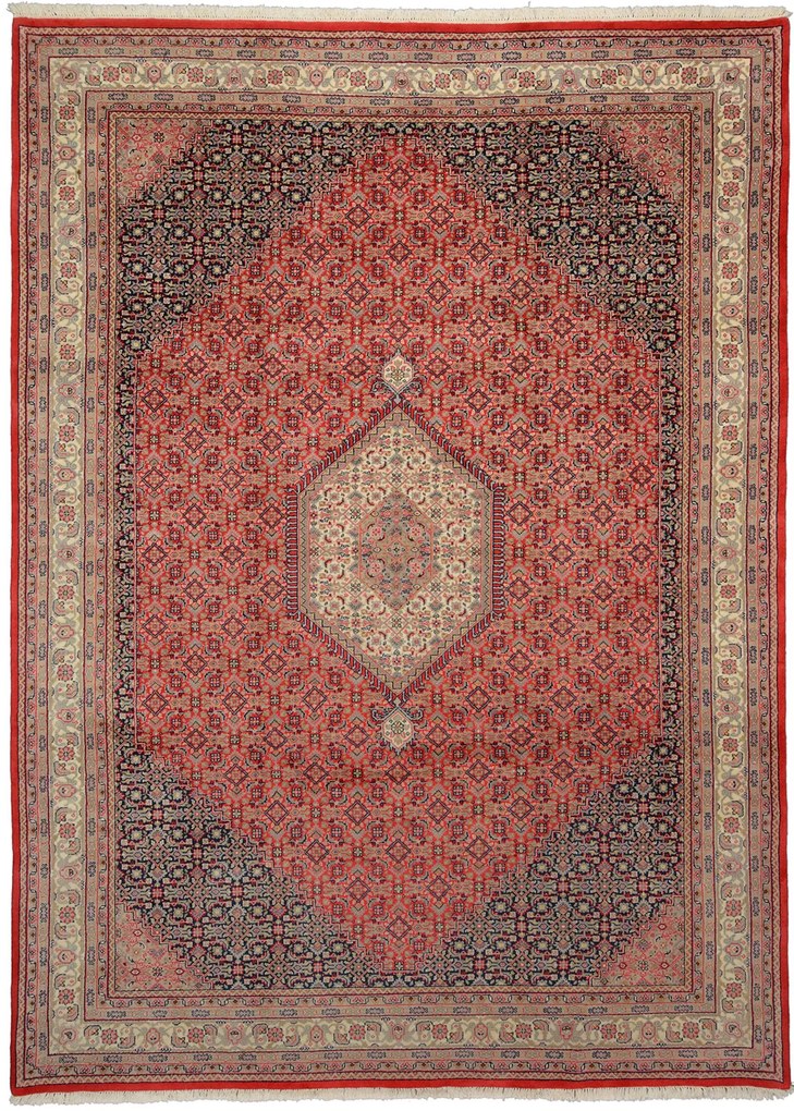 Bidjar Tappeto orientale 250 x 340 Rosa (Indian) Annodato A Mano