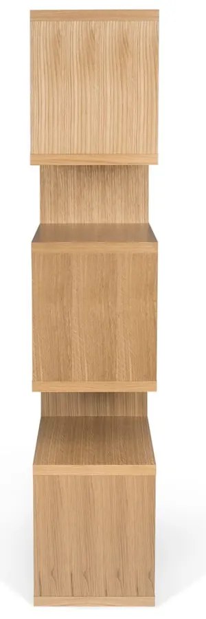 Libreria in rovere decorato, 34 x 160 cm London - TemaHome