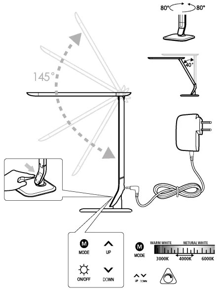 Eglo 93901 - Lampada LED dimmerabile SELLANO LED/6W/230V