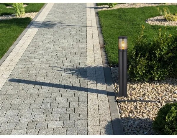 Globo 32016BS - Lampada da esterno XELOO 1xE27/60W/230V 80 cm IP44