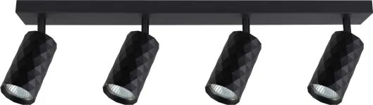 Brilagi - Faretto LED RGBW dimmerabile SELE DIAMANT 4xGU10/6,5W/230V Wi-Fi nero