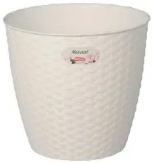 Vaso Stefanplast 73450 Bianco Plastica 14 x 13 x 14 cm