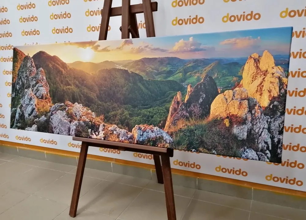 Stampa su tela – Vršatské bradla in Slovacchia