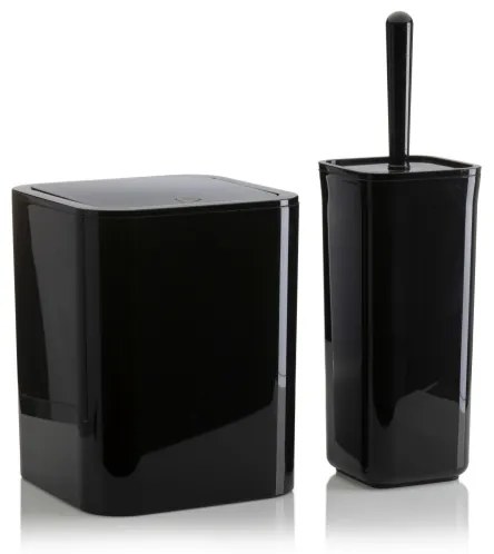 Set da bagno SIERRA 5 pz nero