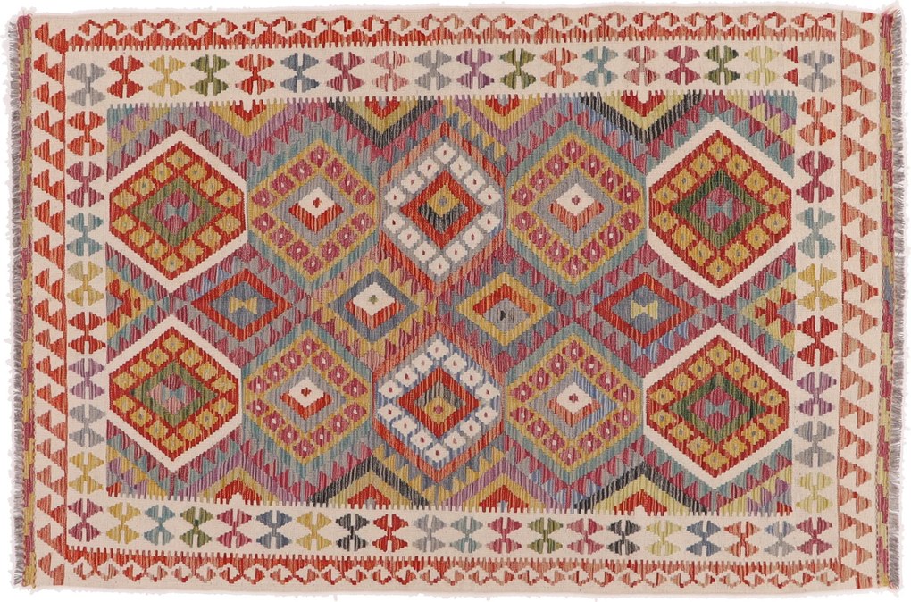 Kilim Tappeto orientale 240 x 160 (Afghanistan) Tessuto A Mano