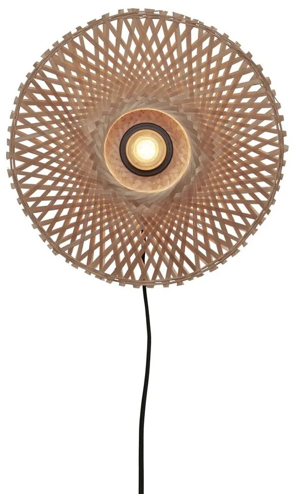 Lampada da parete in colore naturale ø 30 cm Kalimantan - Good&amp;Mojo