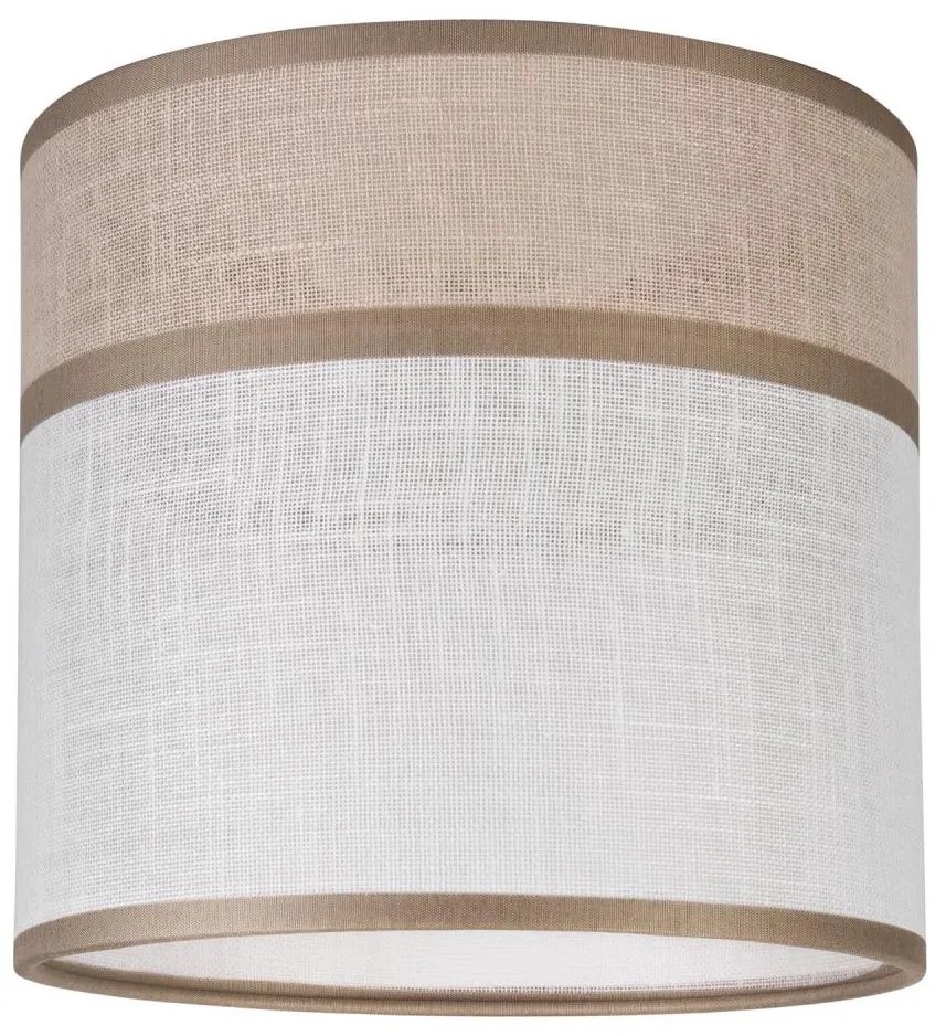 Paralume di ricambio ANDREA E27 Ø16 cm beige/grigio