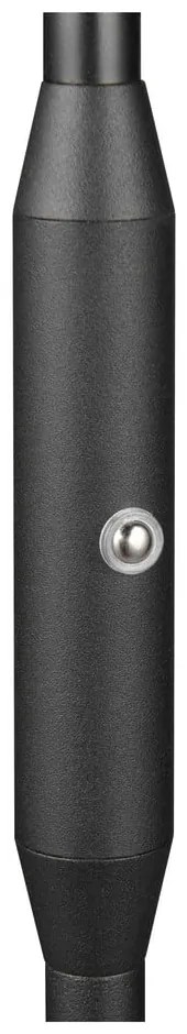 Lampada da terra nera (altezza totale 160 cm) Moreno – Reality