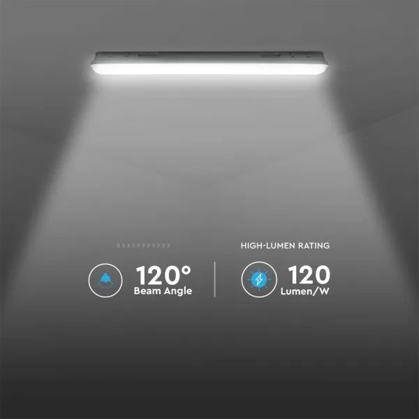 Apparecchio lineare tecnico a LED con sensore di movimento LED/36W/230V 4000K IP65 120 cm