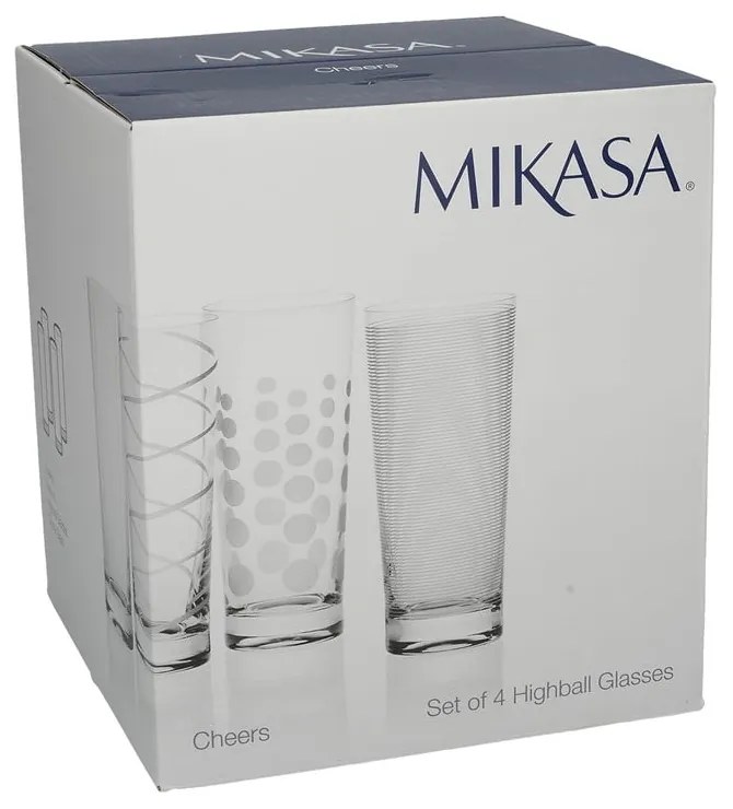 Bicchiere in set da 4 pezzi 550 ml Cheers - Mikasa