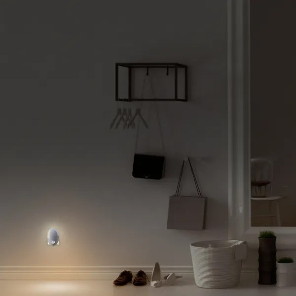 Solight WL909 - LED Luce di orientamento con sensore LED/0,7W/230V