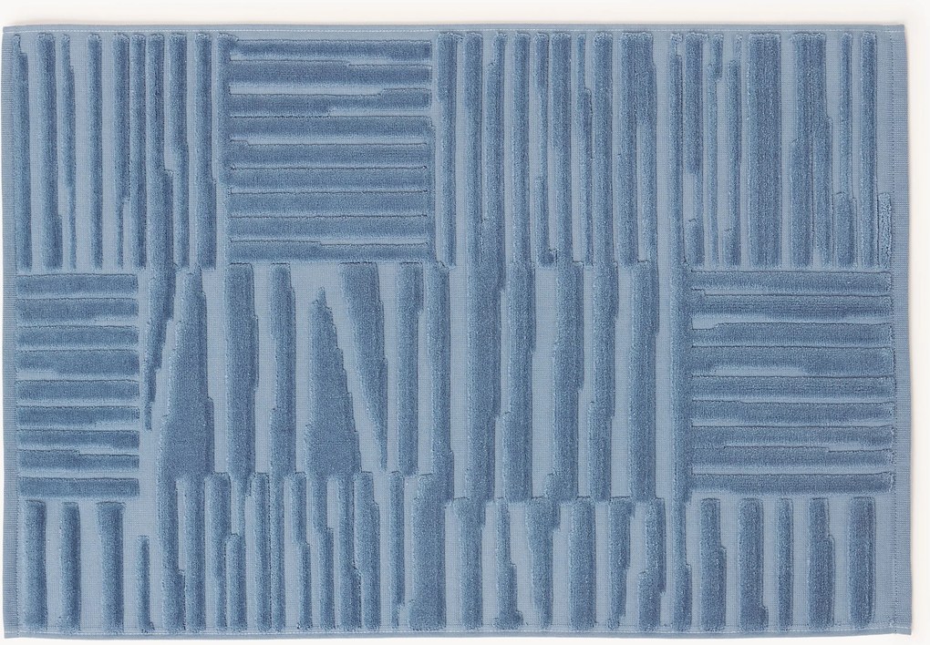 Tappetino da bagno antiscivolo in velluto Petra