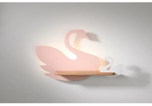 Applique LED per bambini con mensola SWAN LED/5W/230V