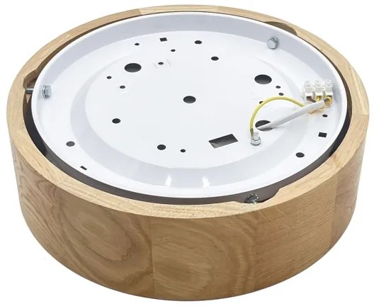 Brilagi - Plafoniera LED CARVALHO LED/20W/230V rovere Ø 27,5 cm