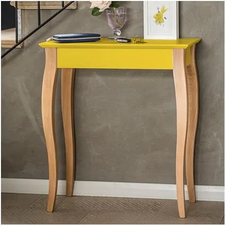 Tavolino Console rosa, lunghezza 65 cm - Ragaba