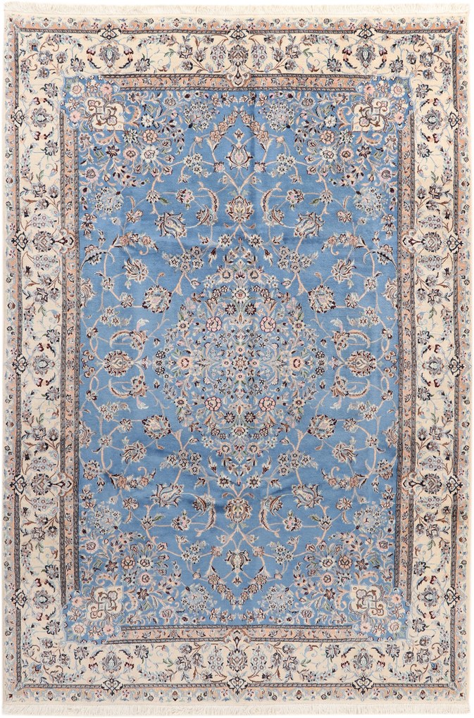 Nain Tappeto 210 x 310 (Iran) Annodato A Mano