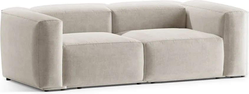 Divano beige 224 cm Bergamo – Cosmopolitan Design