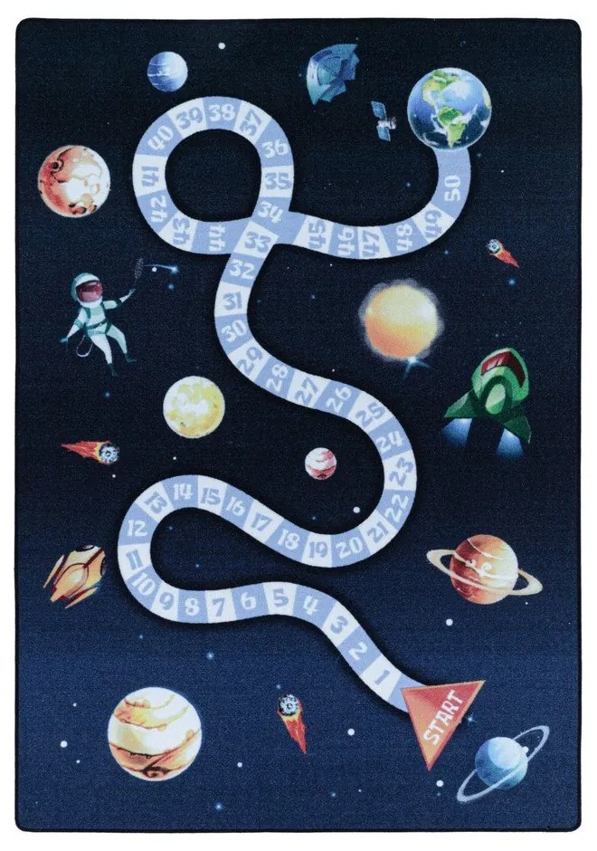 Tappeto per bambini blu scuro 140x200 cm Play Space – Ayyildiz Carpets