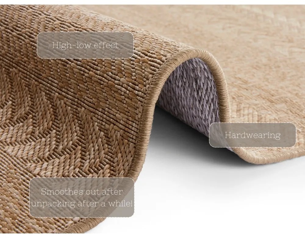 Tappeto marrone per esterni , 200 x 290 cm Granado - NORTHRUGS