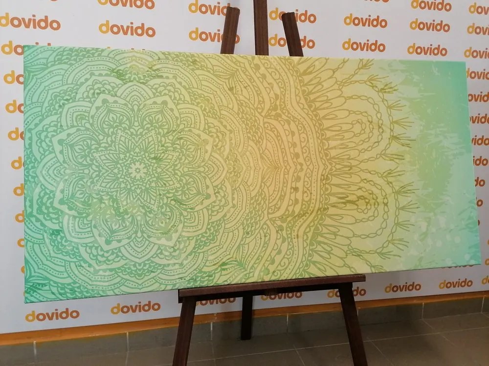 Stampa su tela – Mandala decorativa