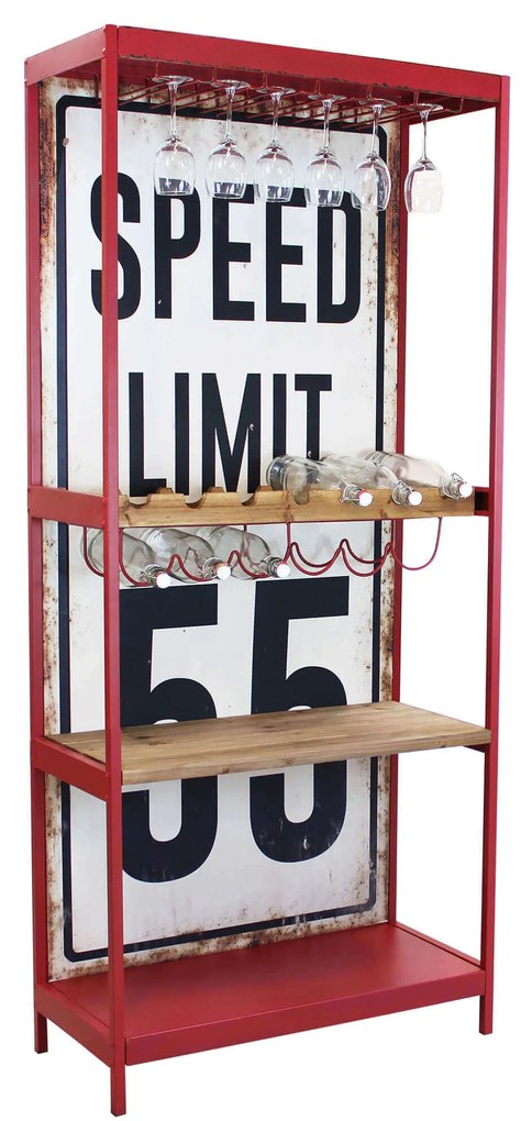 SPEED LIMIT - mobile con portabottiglie