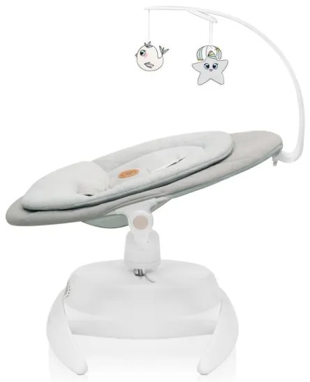 Lionelo - Sdraietta MELL con melodia Beige Sand 4xAA + Telecomando