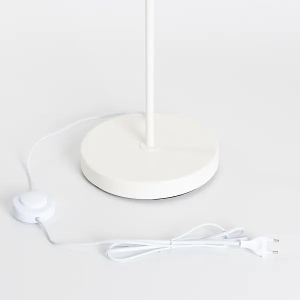 Brilagi - Lampada da terra LED CERIA 1xE27/40W/230V Ø 30 cm grigio/bianco