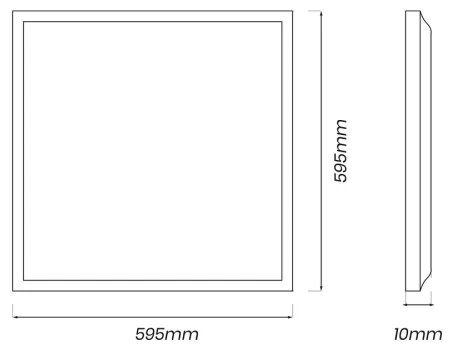 Pannello LED LED/40W/230V 4000K 60x60 cm