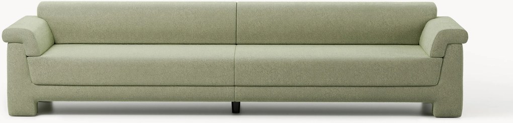 Divano 4 posti in bouclé Atlas