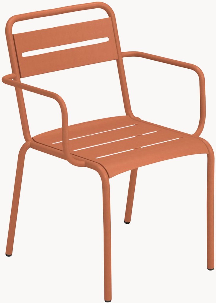 Set di 2 sedie da giardino con braccioli Star